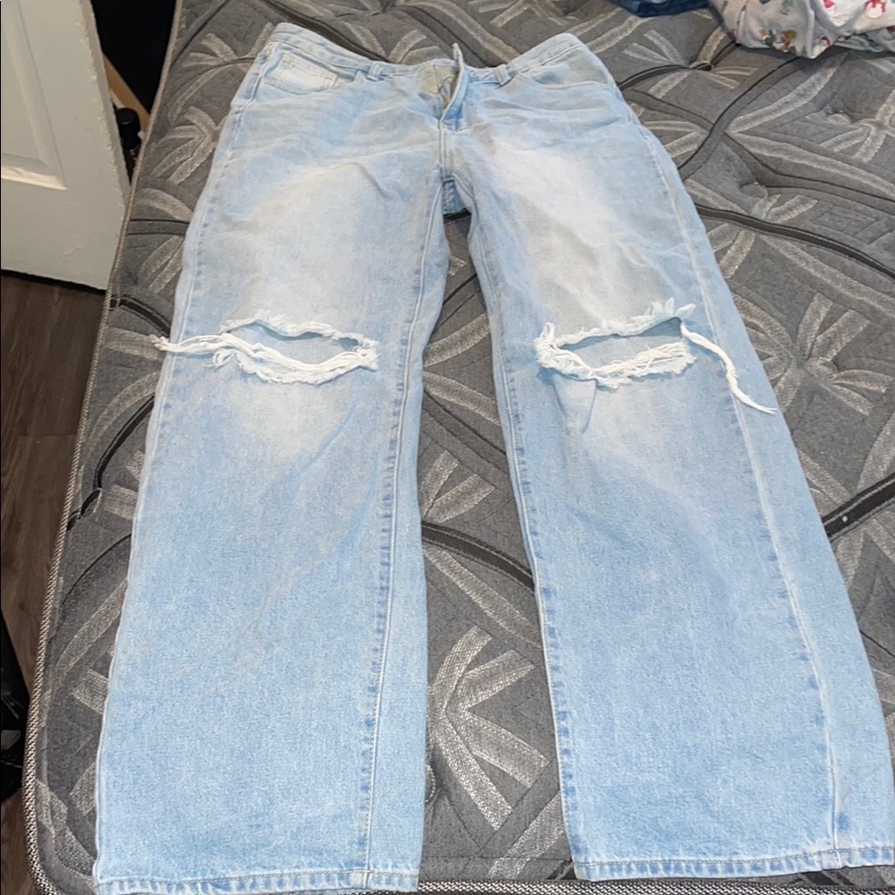 SHEIN wide leg jeans